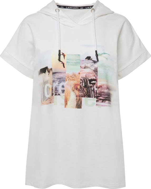 Immagine prodotto Laurasøn Felpa con cappuccio, maniche corte e OEKO-TEX (L)
