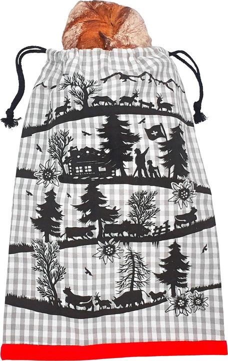 Actual product image Angela Bruderer Brotbeutel Baumwolle «Scherenschnitt»