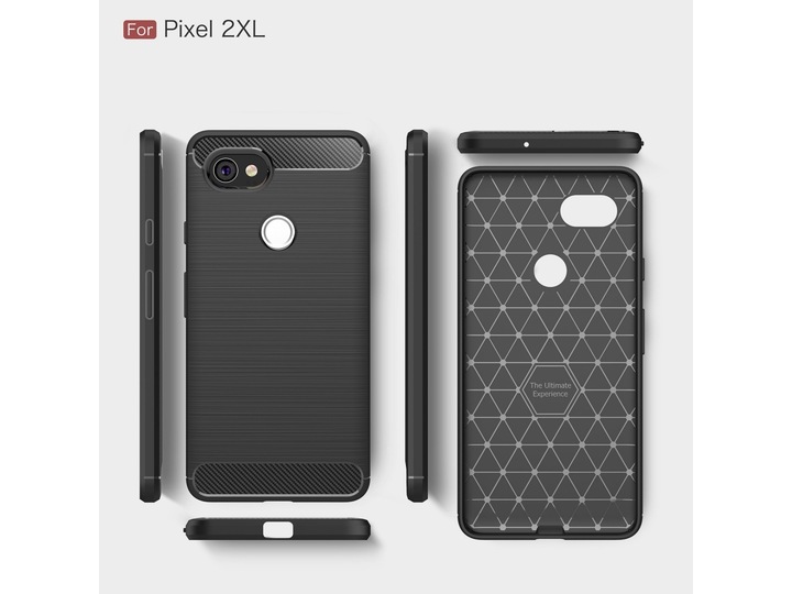 Image du produit Screenguard Google Pixel 2 XL Housse Carbon Brushed Soft TPU (Google Pixel 2 XL)