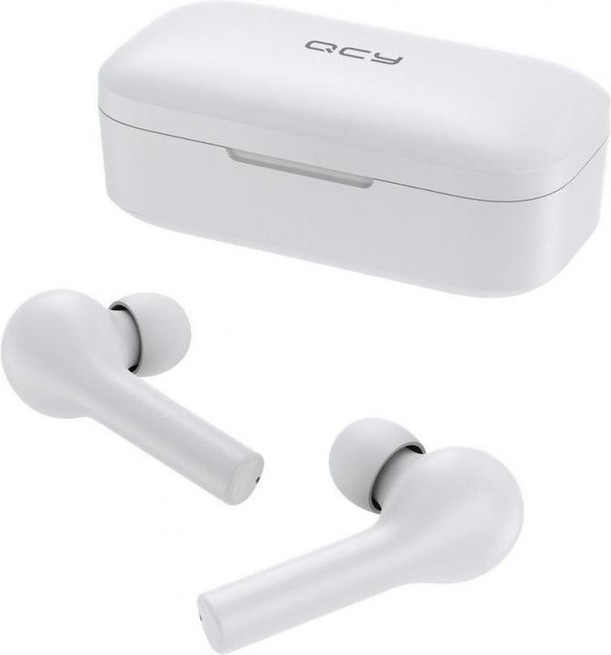 Actual product image QCY T5 TWS Bluetooth Earphones V5.0 (white) (NC, 25 h, Wireless)