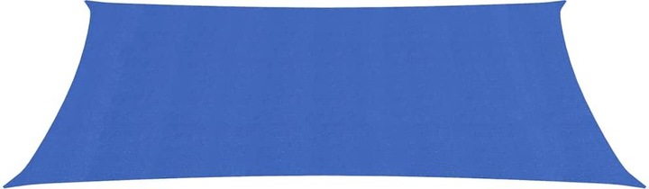 Actual product image VidaXL Sonnensegel 160 g/m² Rechteckig HDPE (4 x 7 m)