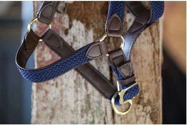 Actual product image Kentucky Horsewear Stable Halter Plaited Nylon