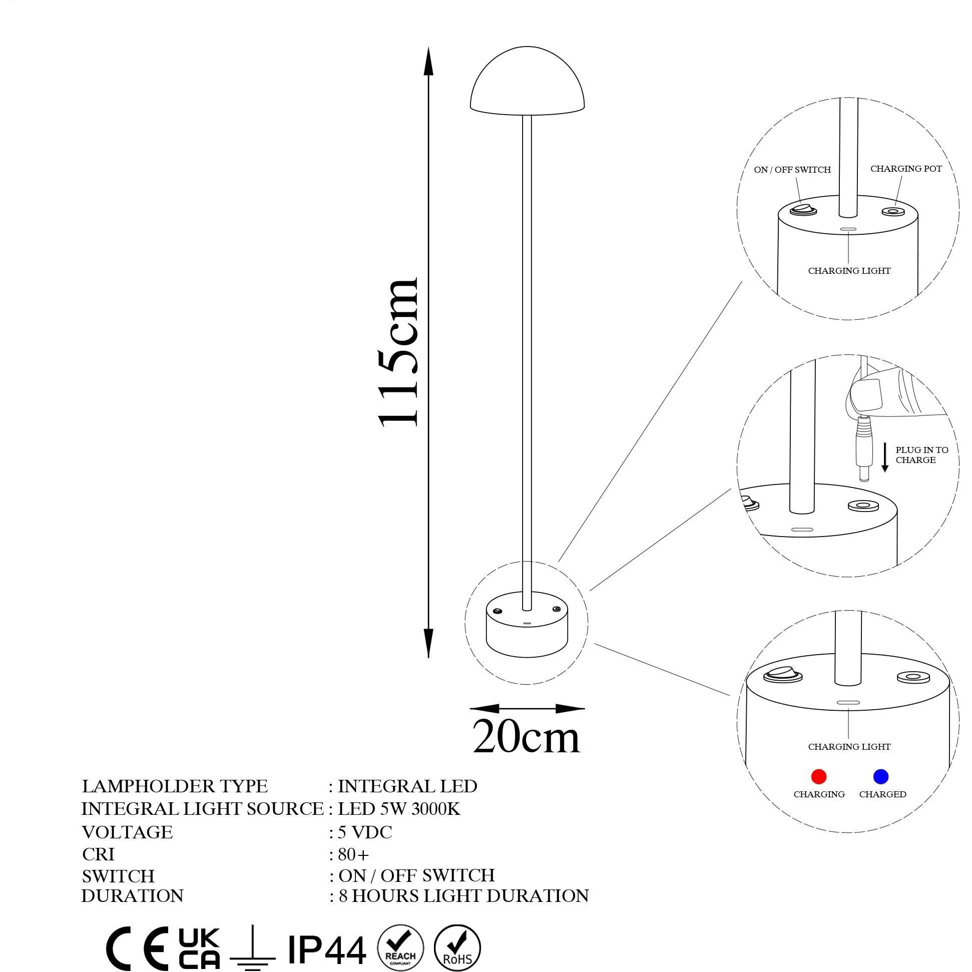 Thumbnail - Hermia, Stehlampe, Elise