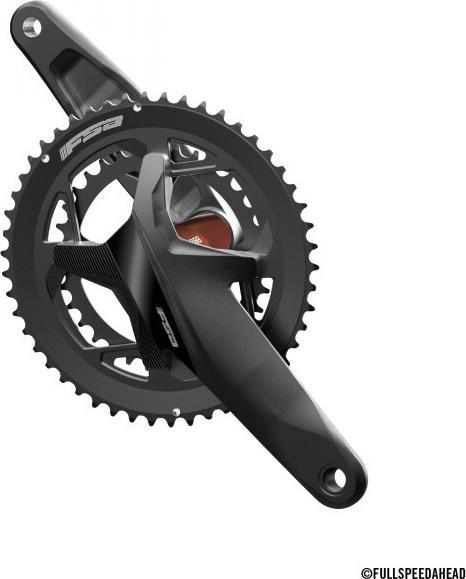 Stronglight Pedalier Route 8-9v. Impact eco Argent 170mm 48-38-28 (axe