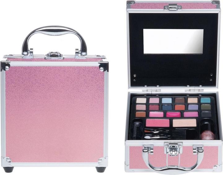 Actual product image Treffina Casuelle Aluminium Cosmetic Case