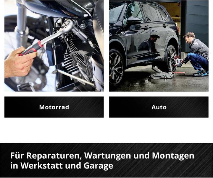Actual product image Einhell Einleger E-Case Stecknüsse & Ratschen 60-tlg.