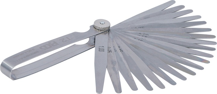 Actual product image BGS Precision Feeler Gauges 20 Blades (10 cm)