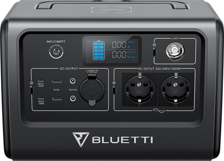 Bluetti EB70 (716 Wh, 9.70 kg)