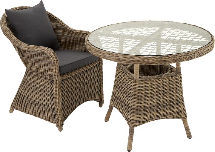 Produktbild tectake Gartentisch (91 x 73.50 cm)