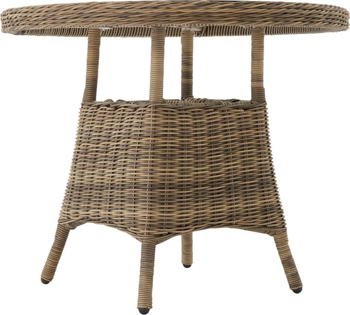 Produktbild tectake Gartentisch (91 x 73.50 cm)