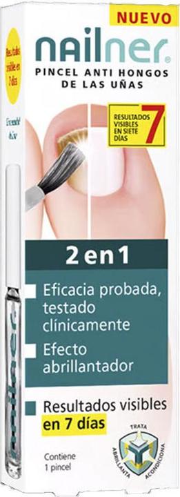 Produktbild Nailner Brush 2 In 1 Anti-Pilz-Nagelbürste - 5 Ml