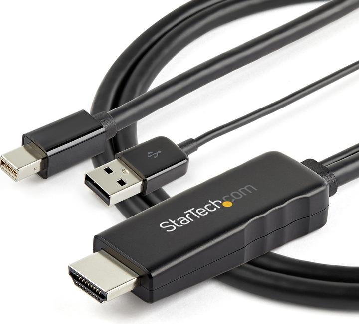 Image du produit StarTech .com 6.6 ft. (2 m) HDMI to Mini DisplayPort Cable (2 m, HDMI, 1.4)