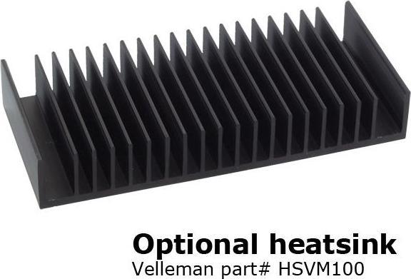 Actual product image Whadda Discrete power amplifier 200 w (Booster)
