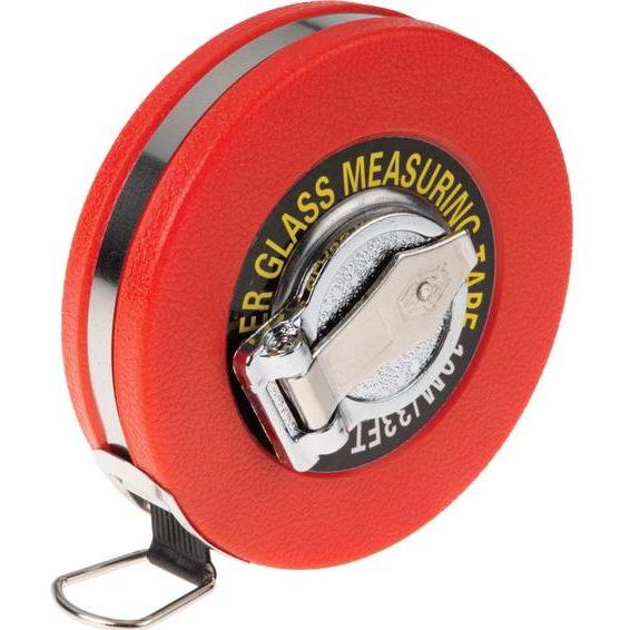 RS PRO Massband, L. 10 m, 33 ft metrisch/zöllig Chemikalienresistent (10 m) (2430147)