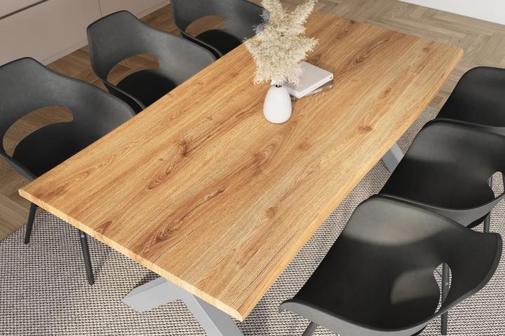Image du produit SAM JULIUS Baumkante massiv Mdf (200 x 100 x 77 cm)
