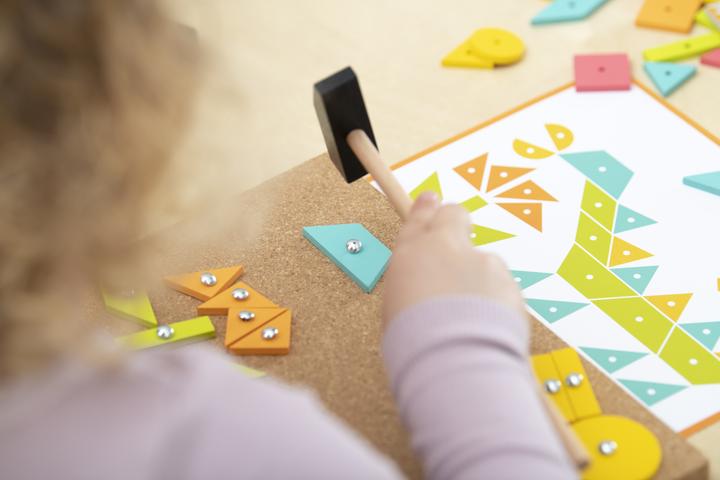 Actual product image Betzold Hammering game set