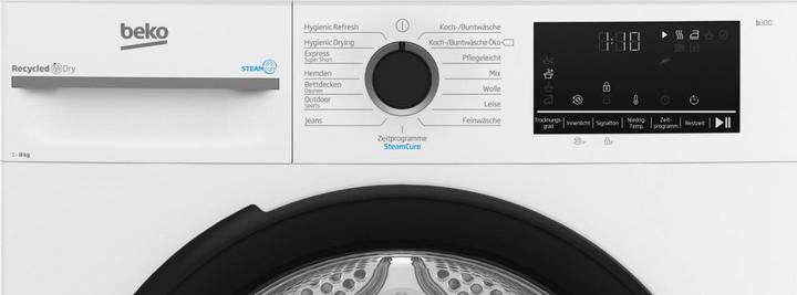 Produktbild Beko BM3T48249W (8 kg, Rechts)