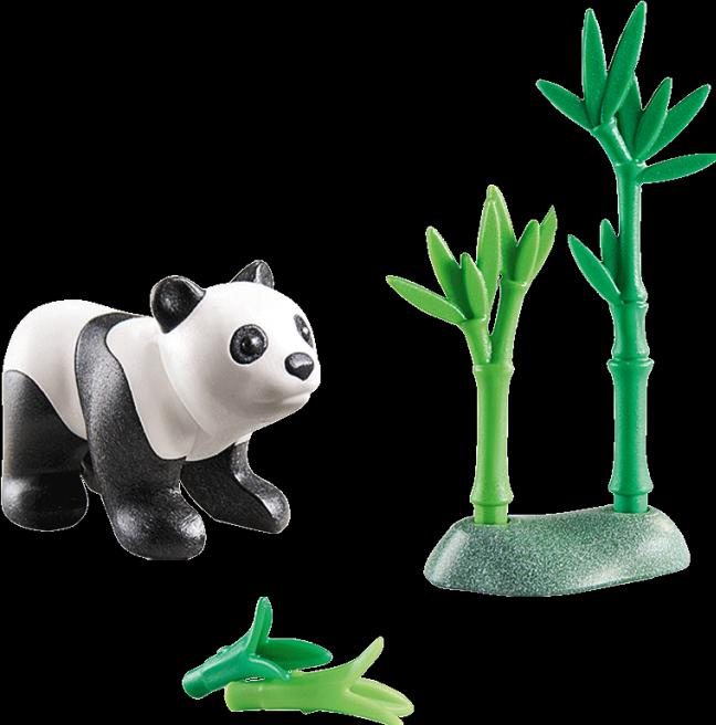 Actual product image Playmobil 71072 Young panda (71072, Playmobil Wiltopia)