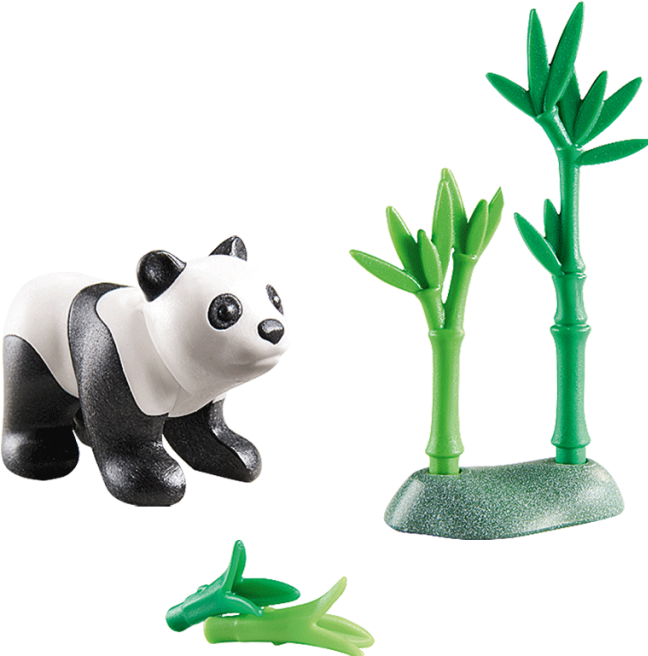 Produktbild Playmobil Junger Panda (71072, Playmobil Wiltopia)