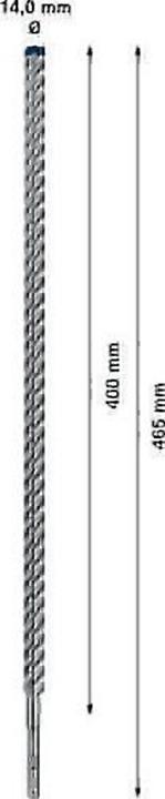 Actual product image Bosch Professional Zubehör Expert SDS plus-7X hammer drill, 18 x 400 x 450 mm (18 millimetres)