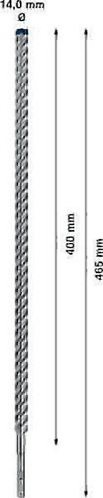Image du produit Bosch Professional Zubehör Foret marteau Expert SDS plus-7X, 18 x 400 x 450 mm (18 millimètres)