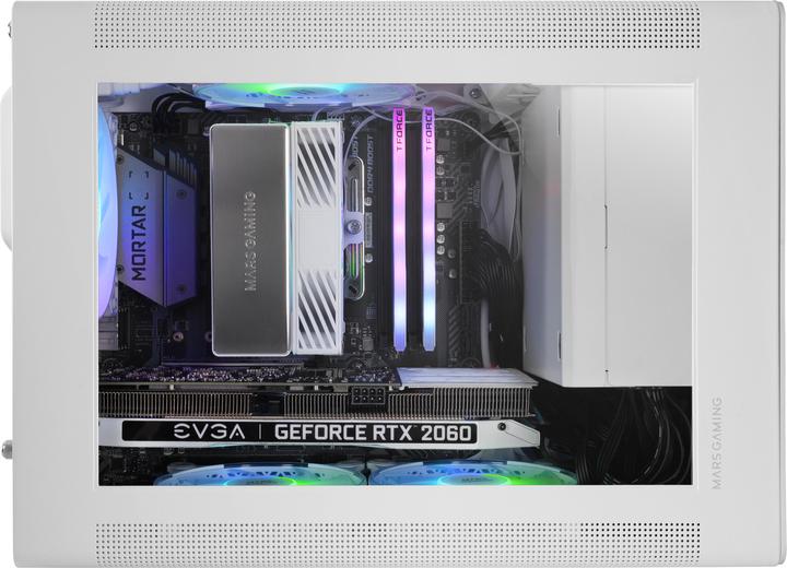 Produktbild Mars Gaming Boitier Mini Tour Micro Atx Mc-Xps Avec Panneau Vitré (Blanc) (Mini-ITX, mATX)