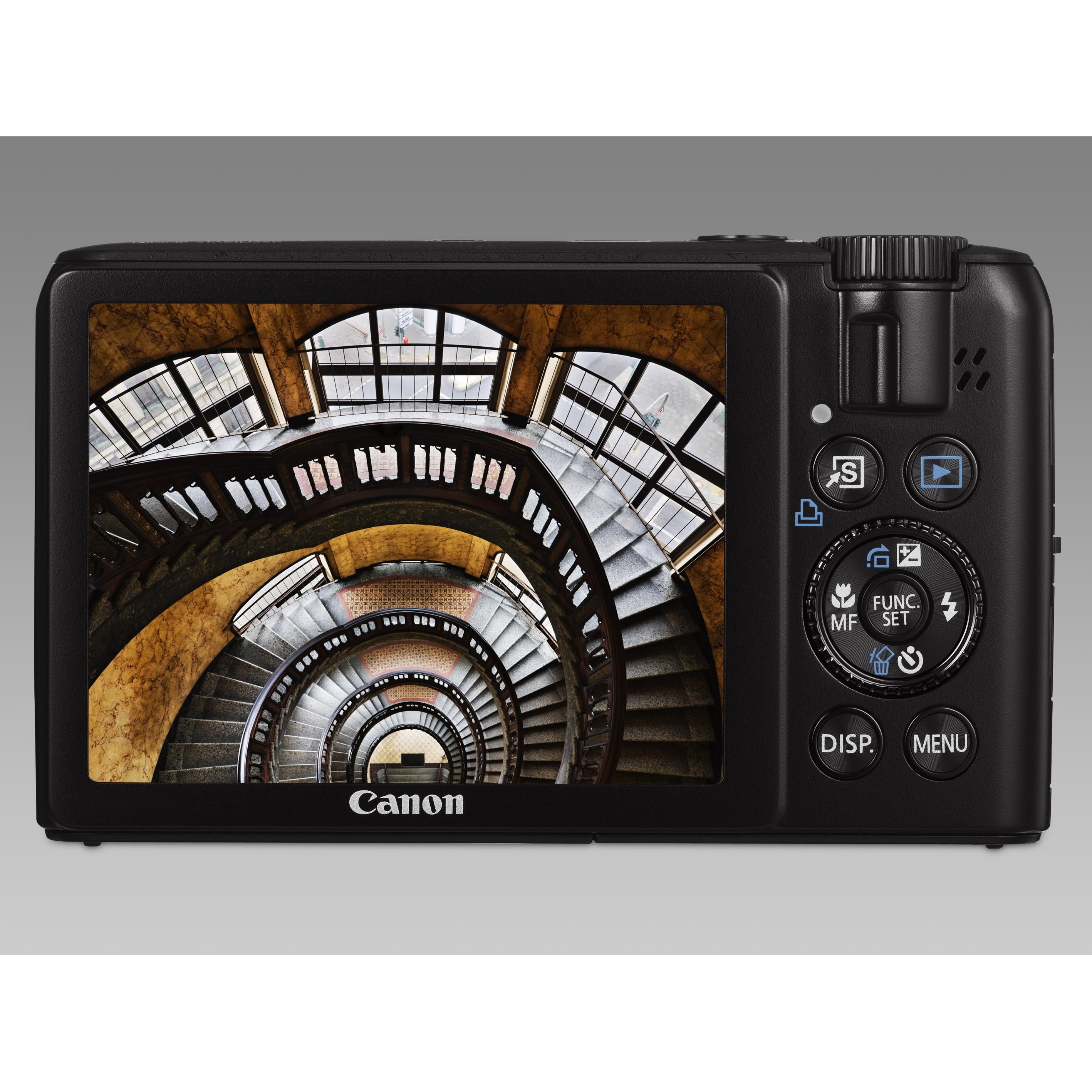 Canon PowerShot S90, 10 MPixel, 3.8x Zoom, Schwarz - Digitec
