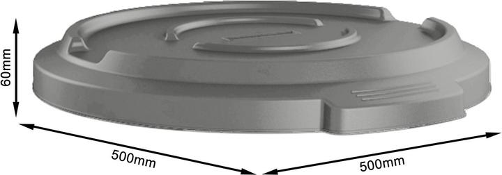 Image du produit Rotho Couvercle TITAN (85 l)