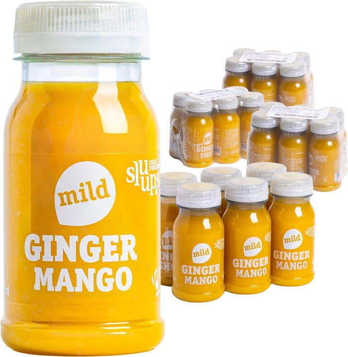 Produktbild Sluups BIG Ginger Shot Mango (24 x 12.5 cl)