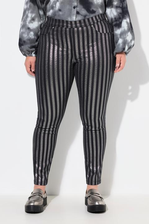 Produktbild Angel of Style Jeggings, Slim Fit, Glitzer-Streifen (52)