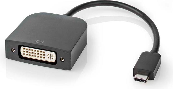 Nedis USB-C™ Adapter | USB 3.2 Gen 1 | USB-C™ Stecker | DVI-D 24+1-Pin Buchse | 1080p | 0.20 m | Run (DVI, 20 cm)