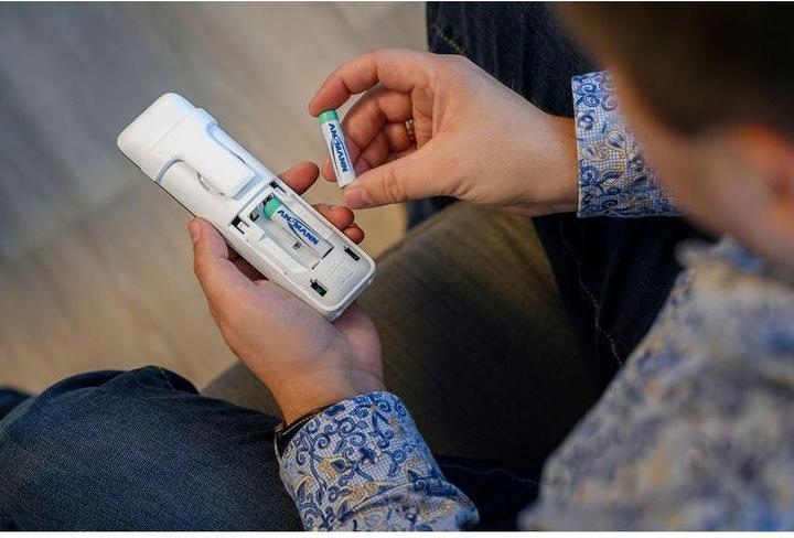 Actual product image Ansmann Micro (AAA) battery NiMH DECT max (2 pcs., AAA, 550 mAh)