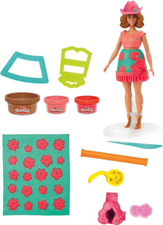 Produktbild Play-Doh Pd Barbie Florals And Fringe