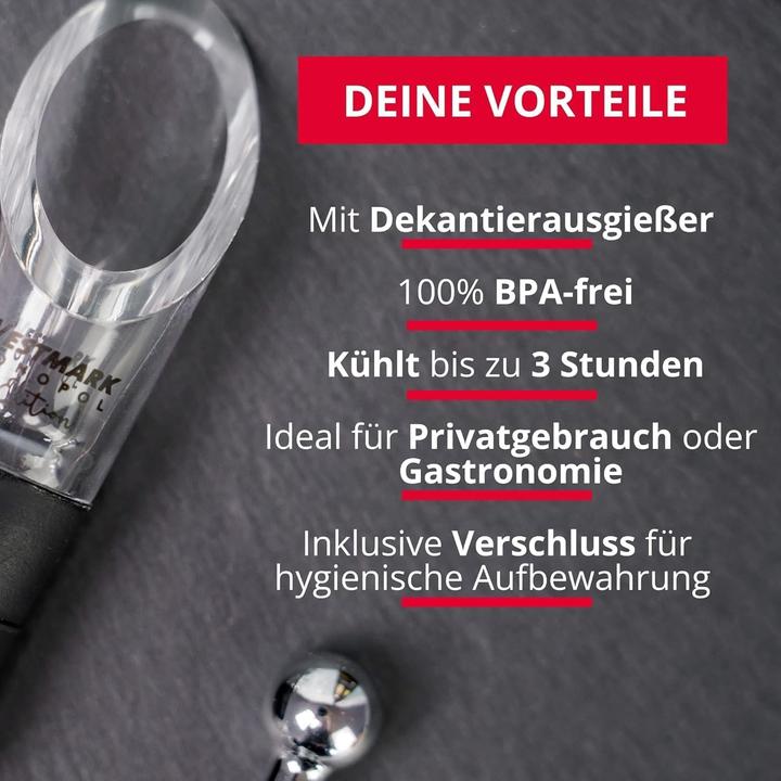 Produktbild Westmark Weinkühlstab mit Ausgiesser 'Simono'