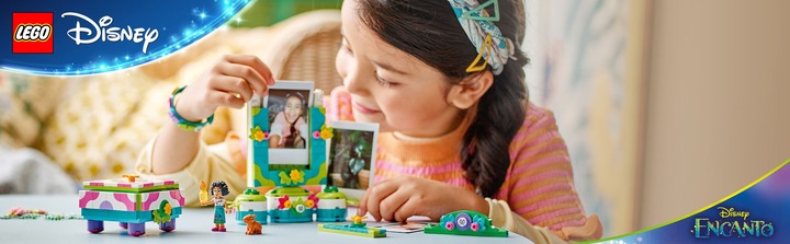 Actual product image LEGO Mirabel's photo frame and jewellery box (43239, LEGO Disney)