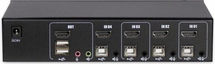 Produktbild Intertech KVM AS-41HA HDMI HDMI, USB