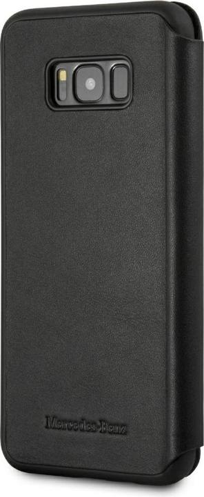 Actual product image Mercedes-Benz Book Case Genuine Leather (Samsung Galaxy S8+)