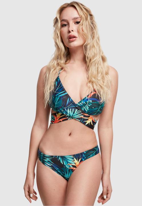 Actual product image Urban Classics Ladies Draped Pattern Bikini (XL)