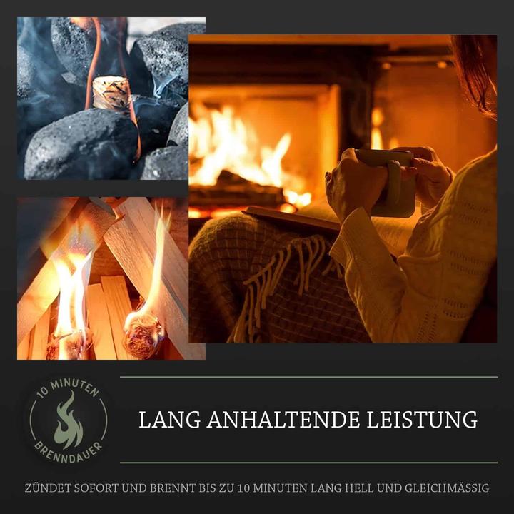 Image du produit Log-Barn Laine d'allumage naturelle - Allume-barbecue en laine de bois