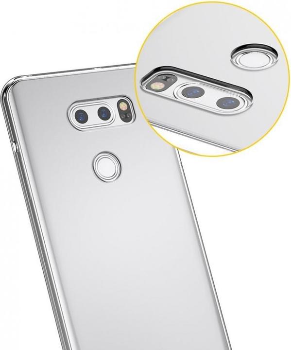 Actual product image Screenguard LG V30 Flexible TPU Clear Case (LG V30)