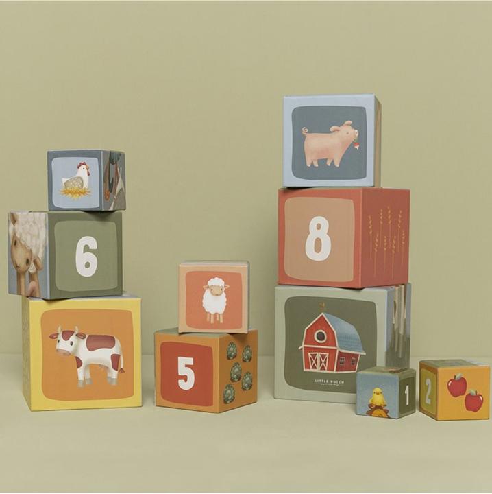Image du produit Little Dutch Blocs empilables Little Farm FSC