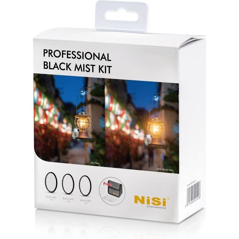 Nisi Black Mist Professional Kit (49 mm, Black Mist Filter, 95 mm), Objektivfilter