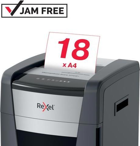 Actual product image Rexel Shredder Momentum Extra XP418+ P-4, 18 pages (Particle cut)