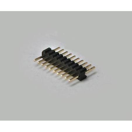 Thumbnail - BKL Electronic Stiftleiste (Standard) Anzahl Reihen: 1 Polzahl je Reihe: 16 1012, Elektronikkabel + Stecker, Schwarz, Go...