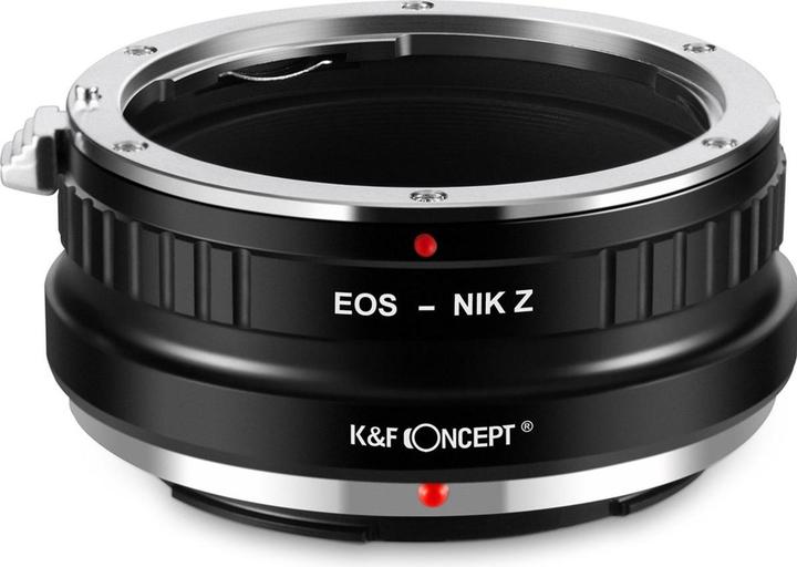 Actual product image K&F Concept High Precision Lens Adapter Mount, EOS-NIK Z