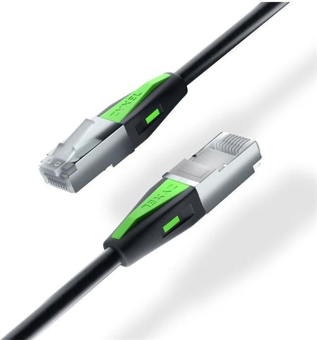 Actual product image Zyxel Ethernet Cable 18cm (F/FTP, CAT6a, 0.18 m)