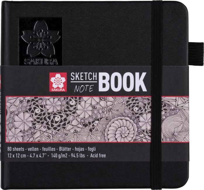 Produktbild Sakura Sketch Notebook (12 x 12 cm, Blanko, Harter Einband)