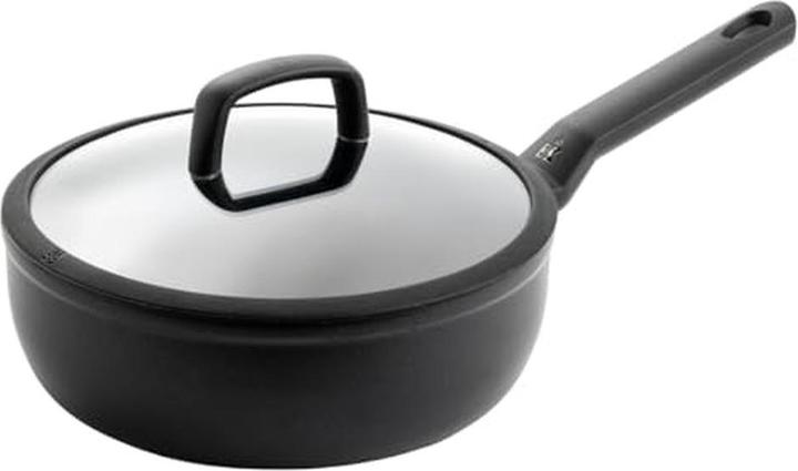 Productafbeelding BK Easy Inductie Keramische Hapjespan met deksel - 24cm/4.6L - PFAS-vrij (Aluminium, Roestvrij staal)