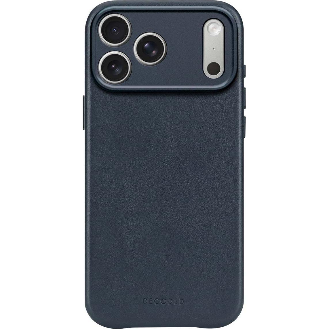 Decoded Leather Backcover (Apple iPhone 17 Pro Max), Cover smartphone, Blu