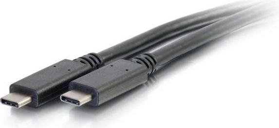 Image du produit C2G Câble USB USB-C (M) à USB-C (M) (1 m, USB 3.2 Gen 2, 60 W)